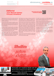Revista obra nueva en Córdoba