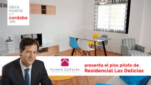 piso piloto de residencial las delicias