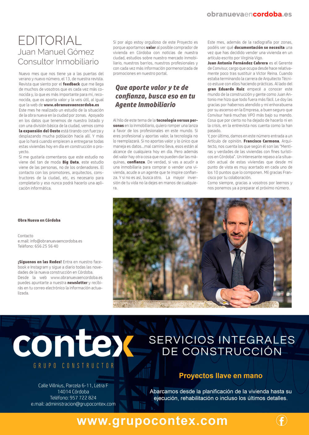 revista obra nueva editorial junio