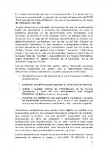 Carta a Gerencia Urbanismo - Obra nueva en Cordoba