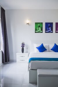 Tendencias decoración e interiorismo. Dormitoio de matrimonio - obra nueva en cordoba