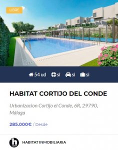 Habitat Cortijo del conde chilches costa