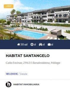Habitat Santangelo obra nueva en benalmádena