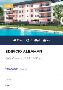 Albamar - obra nueva en Córdoba