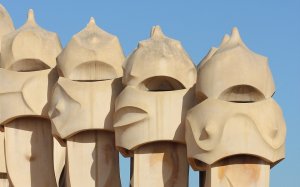 chimeneas la casa Batlló