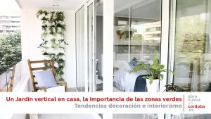 jardín vertical decoración obra nueva en cordoba