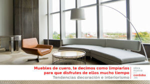 muebles de cuero limpieza