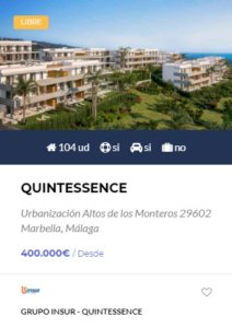 Quintessence - obra nueva en cordoba