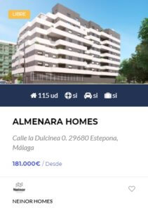 Almenara Homes - obranuevaenmalaga
