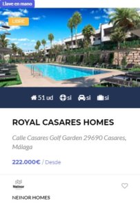 Royal Casares Homes - obranuevaenmalaga
