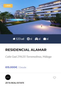 Alamar Residencial - obranuevaenmalaga