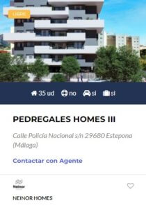 Pedregales Homes - obranuevaenmalaga
