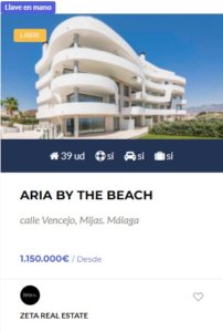 Aria by the Beach - obranuevaenmalaga