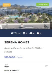 Serena Homes - obranuevaenmalaga